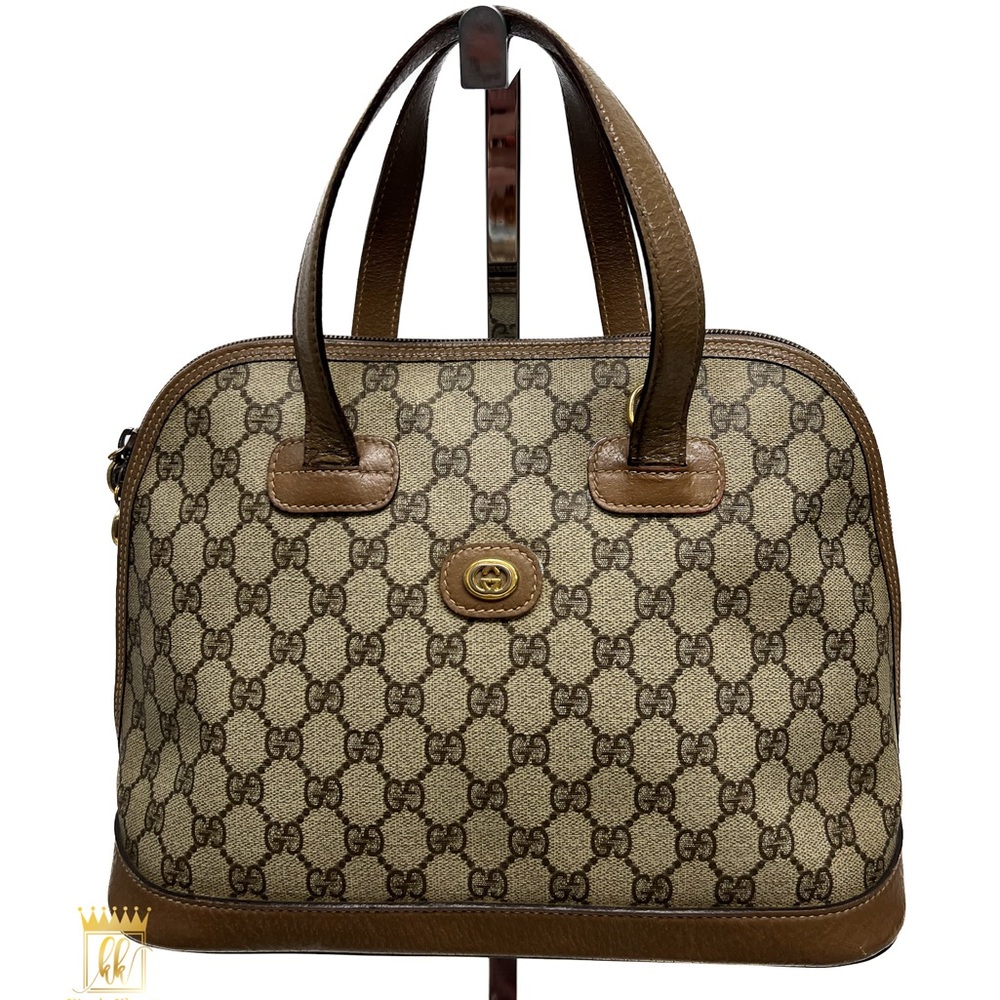 Gucci l Monogram Alma Handbag
